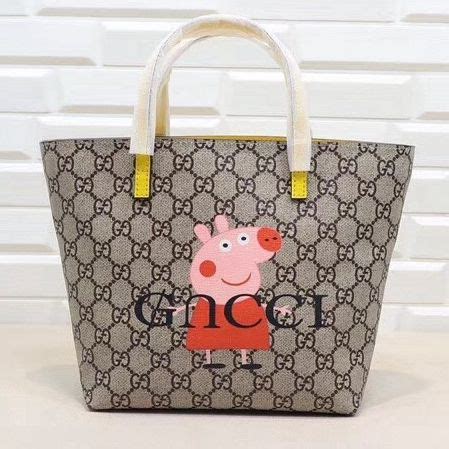 gucci peppa pig collab|disney Gucci bag.